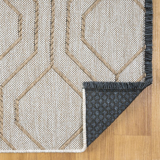 Moroccan Trellis 1927 Washable Non-Slip Area Rug