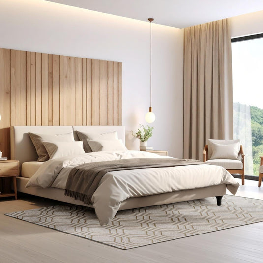 Moroccan Trellis 1927 Washable Non-Slip Area Rug