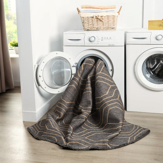 Moroccan Trellis 1927 Washable Non-Slip Area Rug