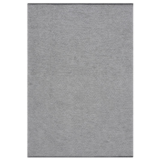 Modern Farmhouse 1942 Diamond Pattern Washable Area Rug