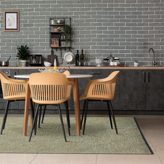 Modern Farmhouse 1942 Diamond Pattern Washable Area Rug