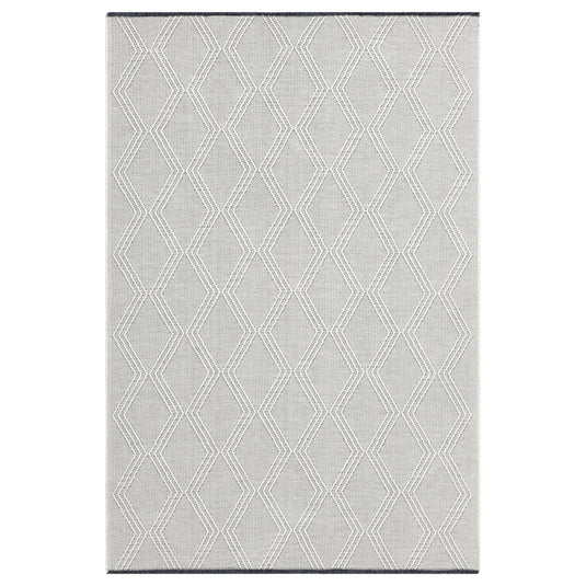 Modern Farmhouse 1942 Diamond Pattern Washable Area Rug