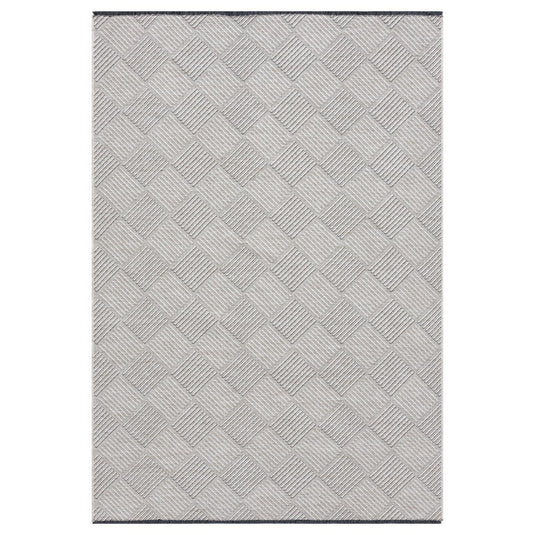 Modern Checkered 1956 Non-Slip Washable Area Rug