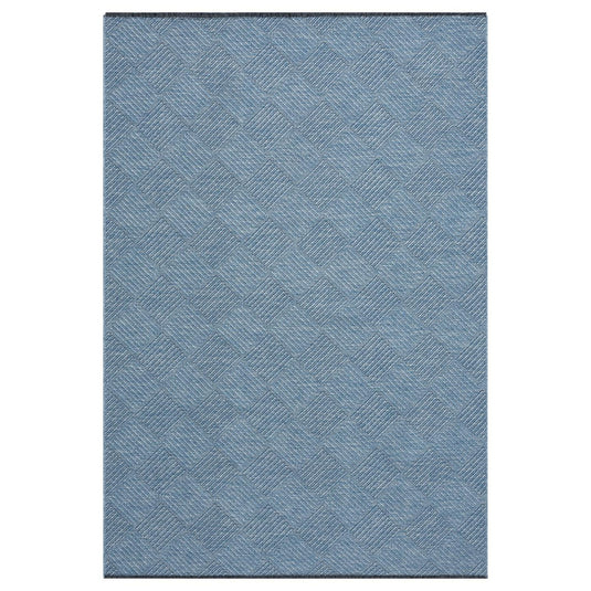 Modern Checkered 1956 Non-Slip Washable Area Rug