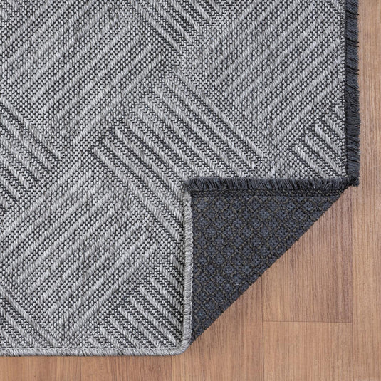 Modern Checkered 1956 Non-Slip Washable Area Rug