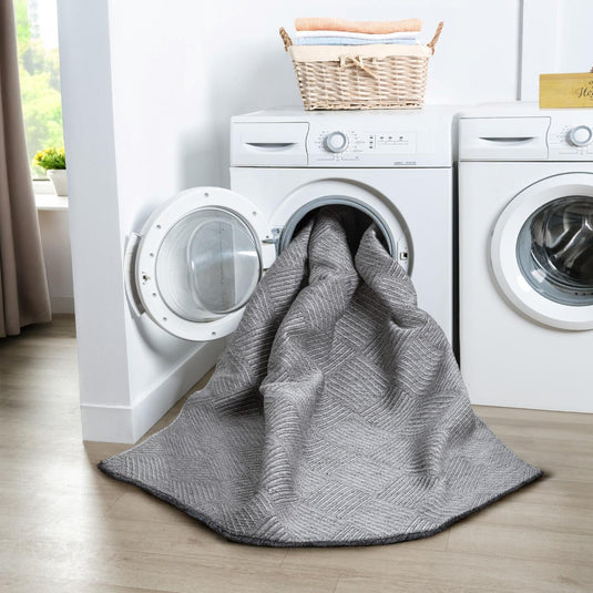 Modern Checkered 1956 Non-Slip Washable Area Rug