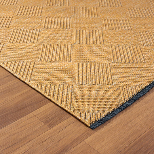 Modern Checkered 1956 Non-Slip Washable Area Rug