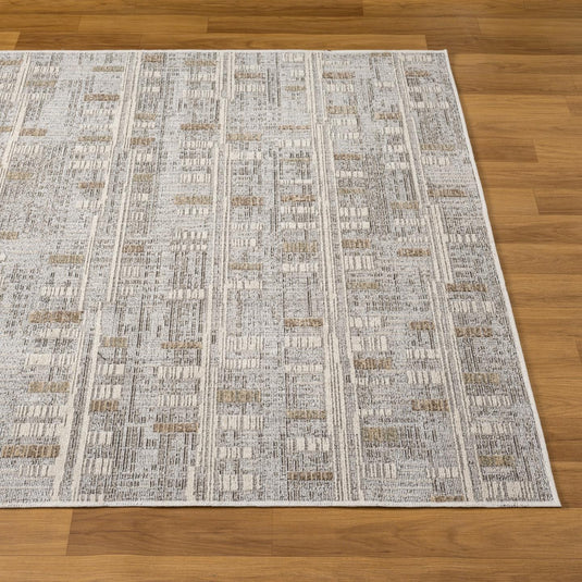 Modern Abstract Shapes 1537 Area Rug