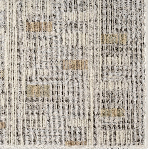 Modern Abstract Shapes 1515 Area Rug