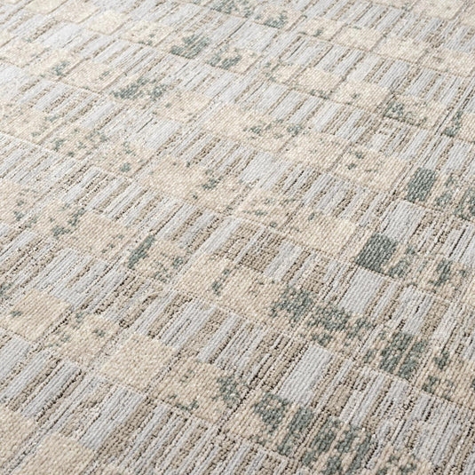 Modern Textured 1515 Striped Area Rug