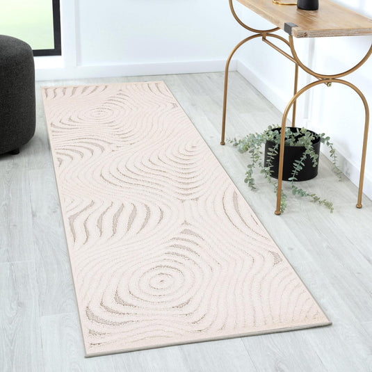 Modern Shapes 1655 Abstract Swirl Area Rug
