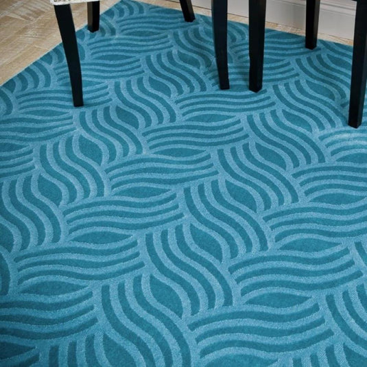 Modern Wave 5661 Geometric Area Rug