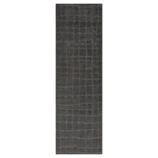 Modern Abstract Checkered 1375 Area Rug