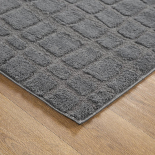 Modern Abstract Checkered 1375 Area Rug