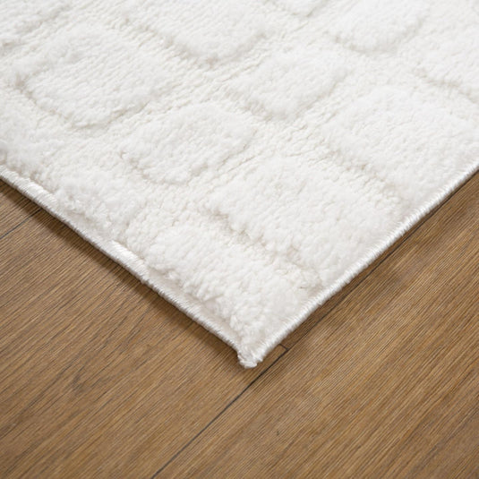 Modern Abstract Checkered 1375 Area Rug