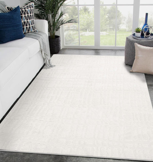 Modern Geometric Lines 1386 Area Rug
