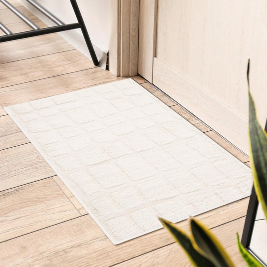 Modern Abstract Checkered 1375 Area Rug