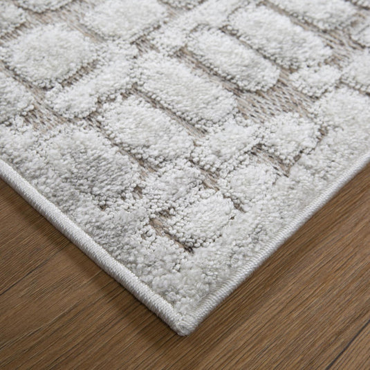 Modern Geometric Shapes 6811 Area Rug