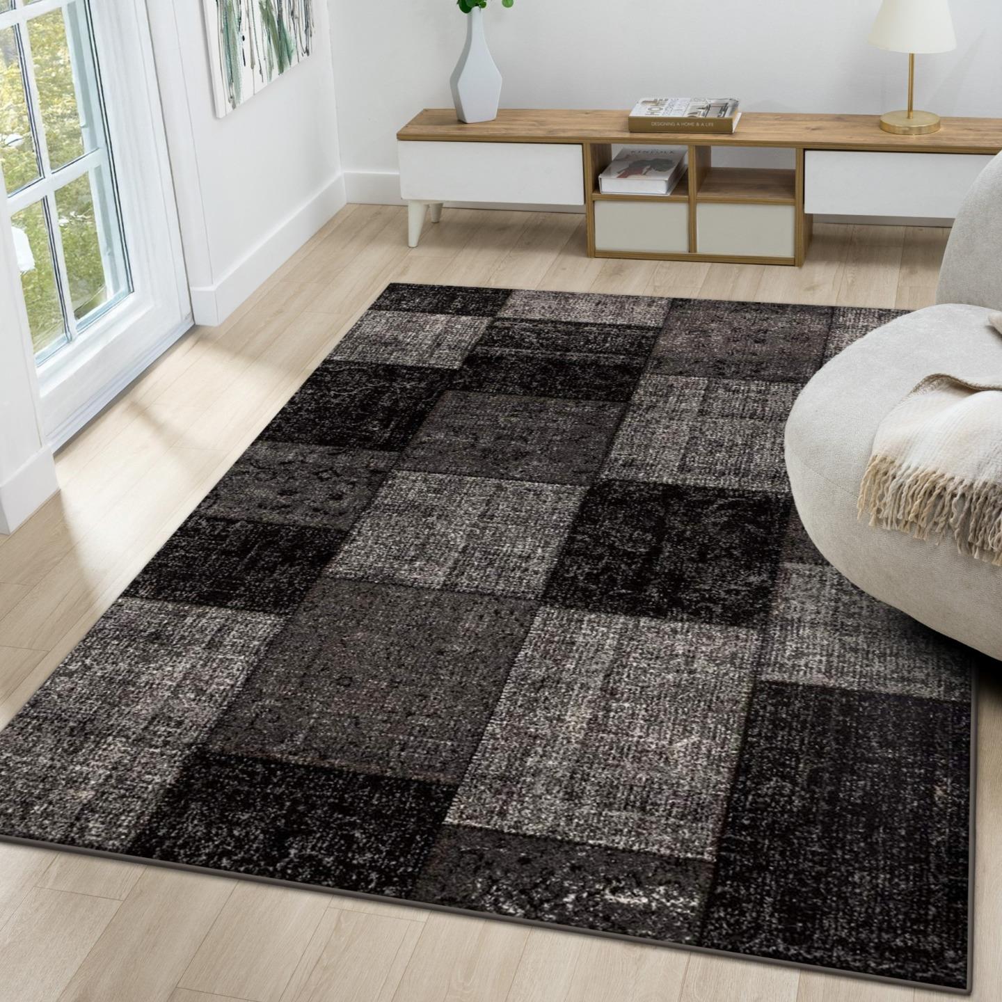 Geometric Area Rug | Luxe Weavers | Square Carpet