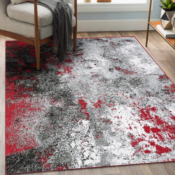 gray-and-red-modern-rug