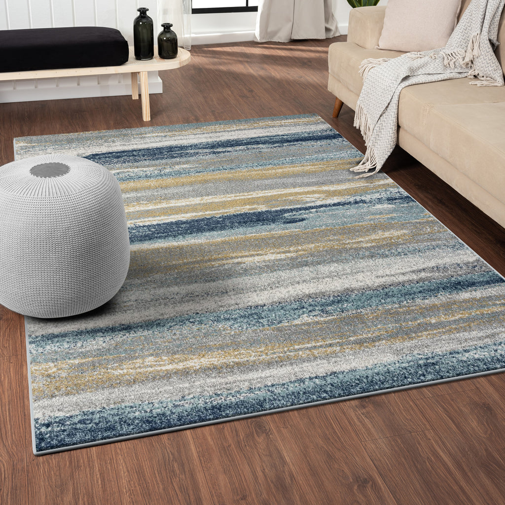 Towerhill 7501 Modern Abstract Area Rug - Modern Area Rugs by Luxe Weavers®