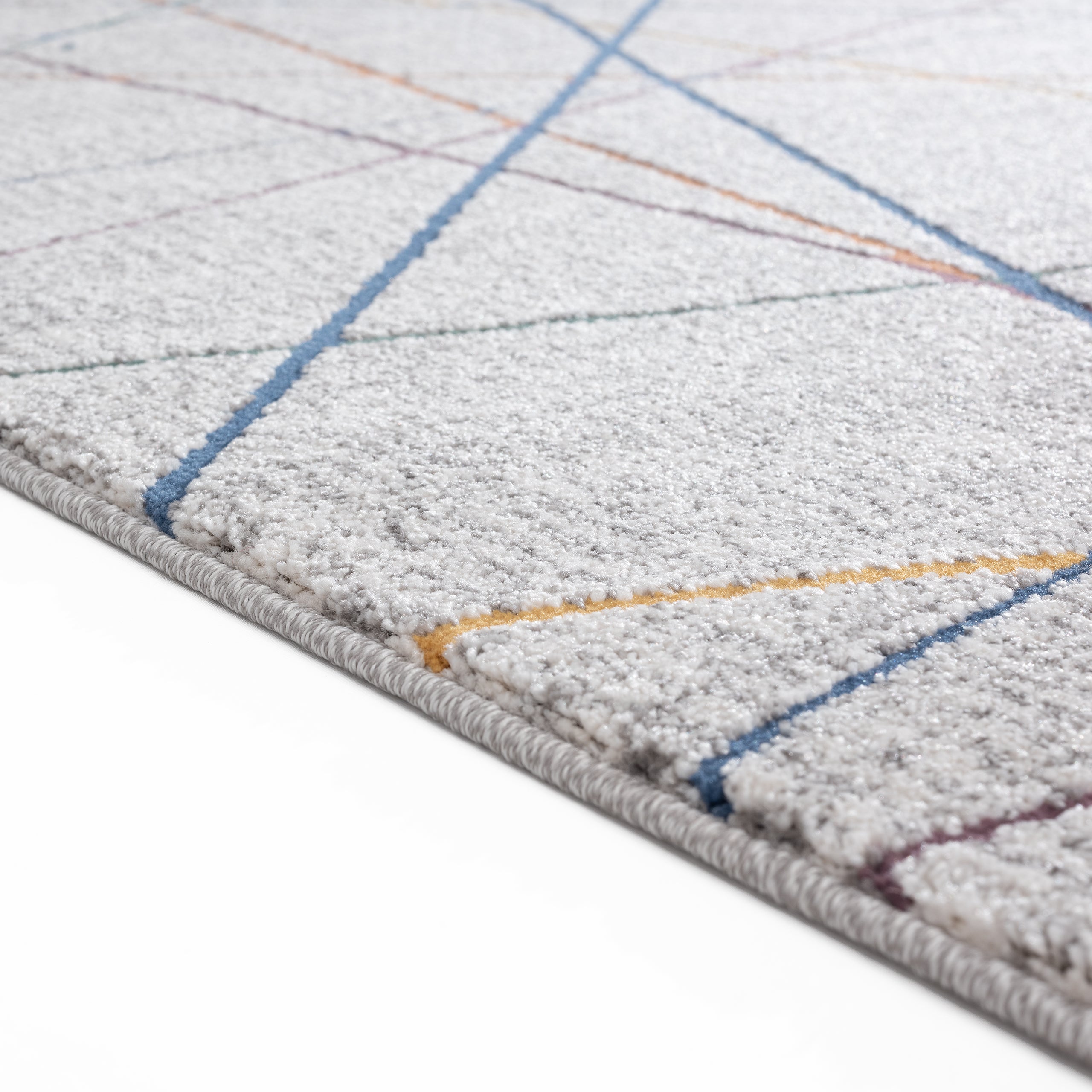 Line Pattern Rug Modern Abstract Lines Area Rug | Luxe Weavers | Modern Area Rug
