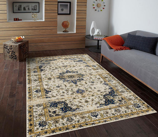 Luxe Weavers Vintage Floral 1613 Area Rug