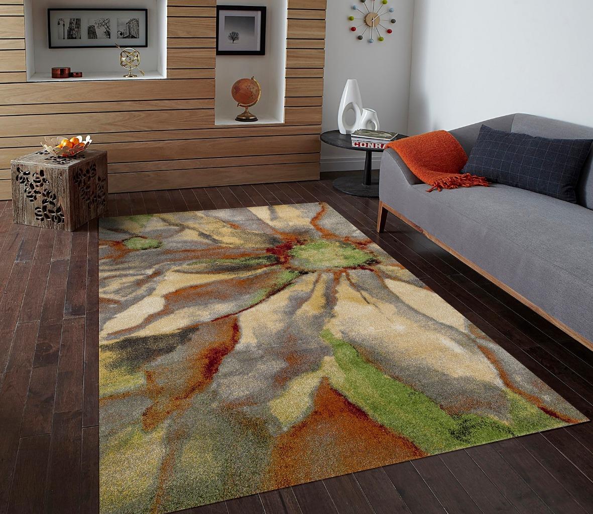Abstract Watercolor Rug | Luxe Weavers | Boho Chic Area Rug