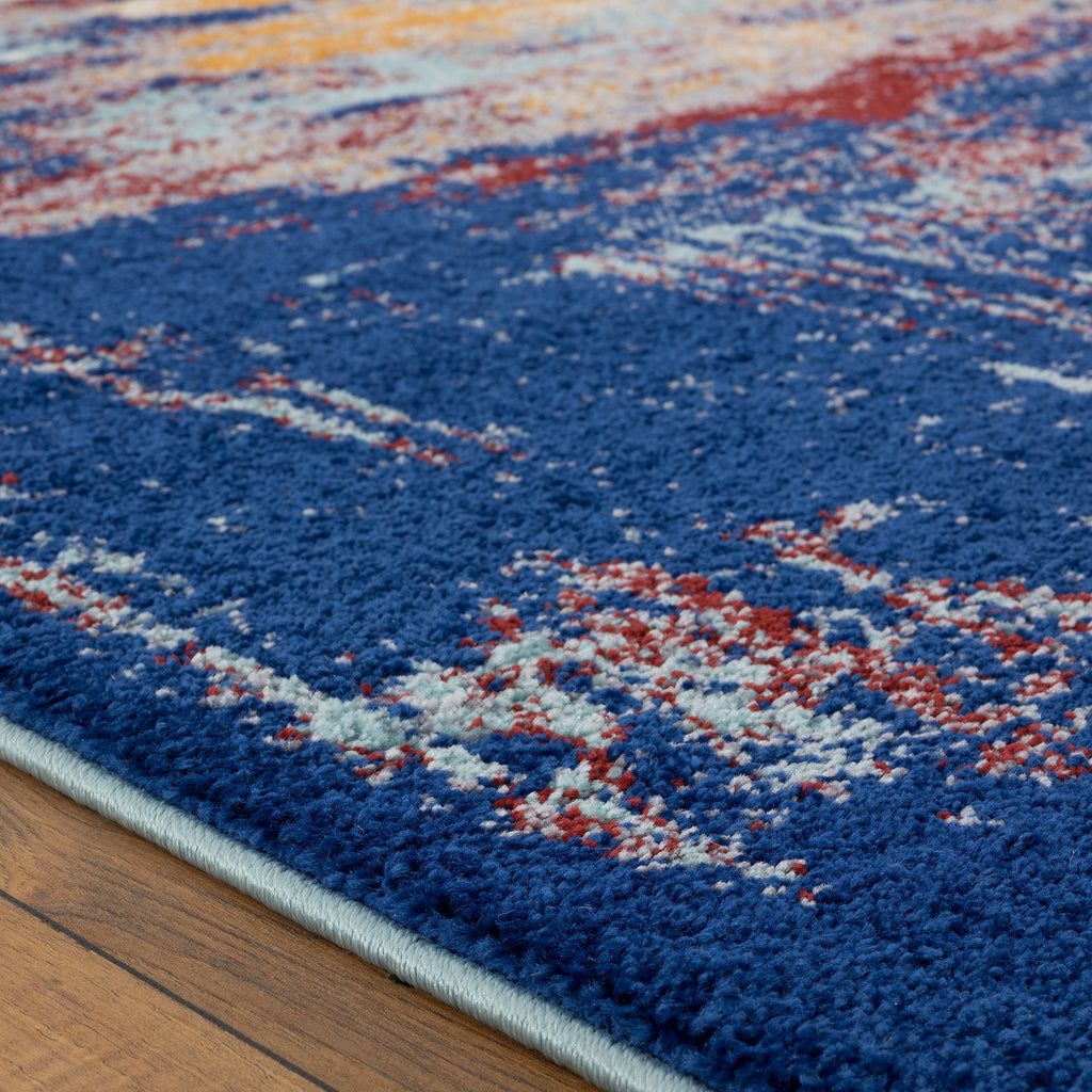 modern abstract multi area rug