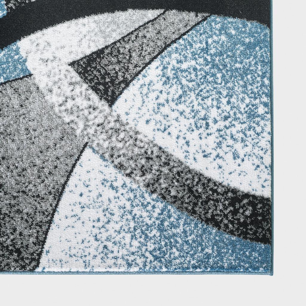 Blue-geometric-rug