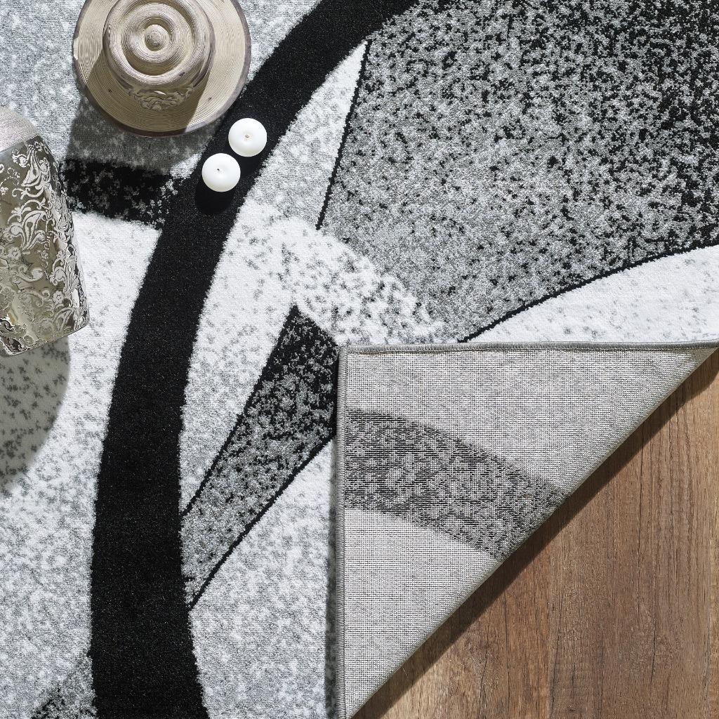 Grey-geometric-rug