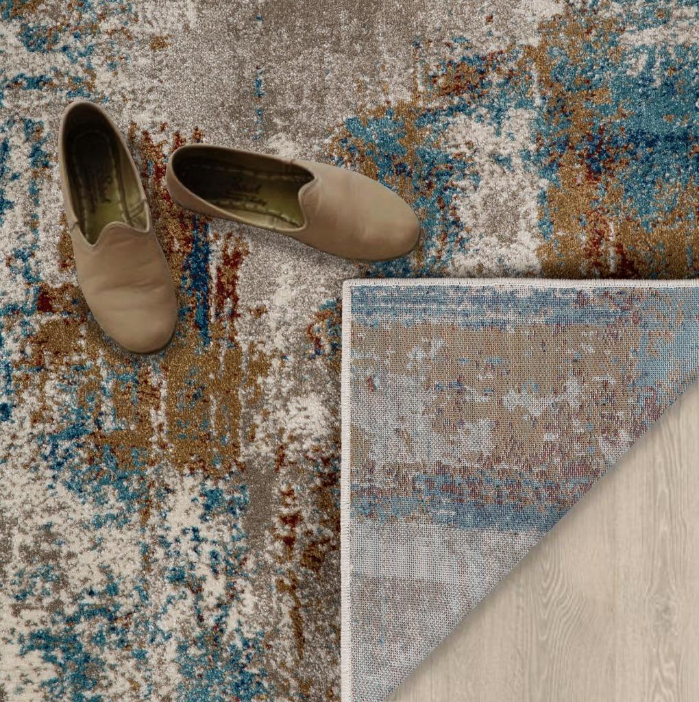 Austin Mini Rug Top Austin 5576 Abstract Area Rug | Luxe Weavers | Living Room Rugs