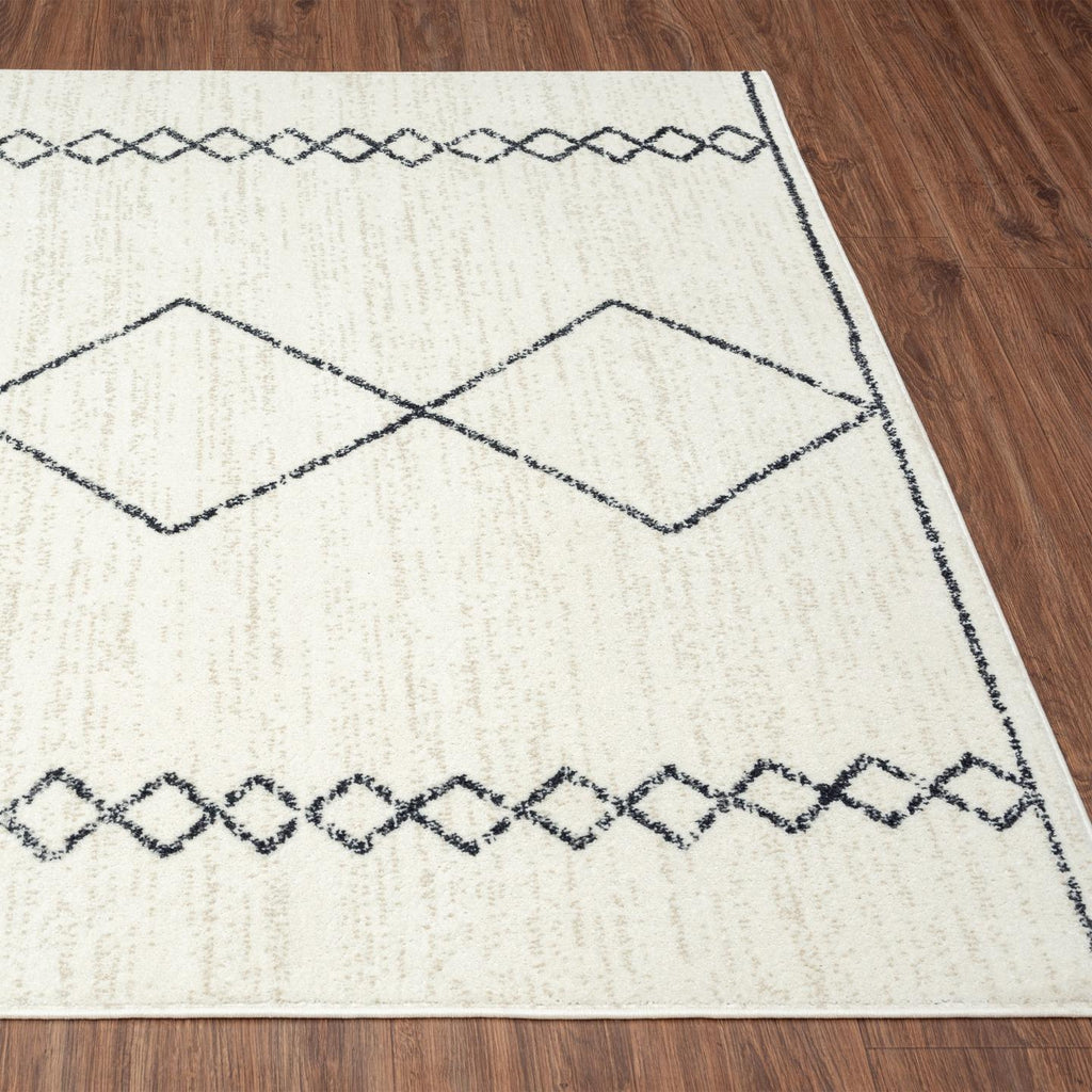 Moroccan Geometric Rug Boho Moroccan 2735 Geometric Area Rug – Luxe Weavers