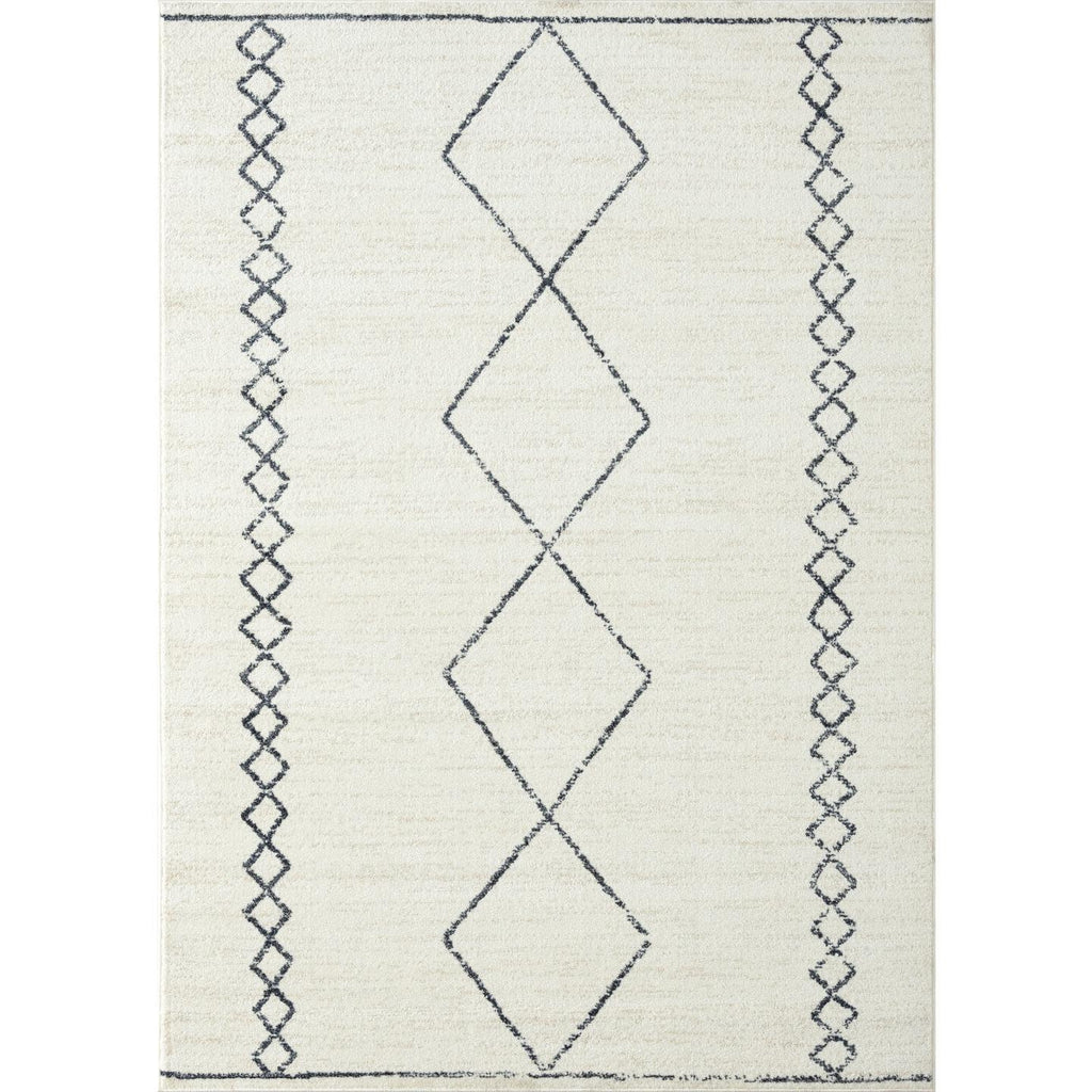 Geometric Moroccan Rug Boho Moroccan 2735 Geometric Area Rug – Luxe Weavers
