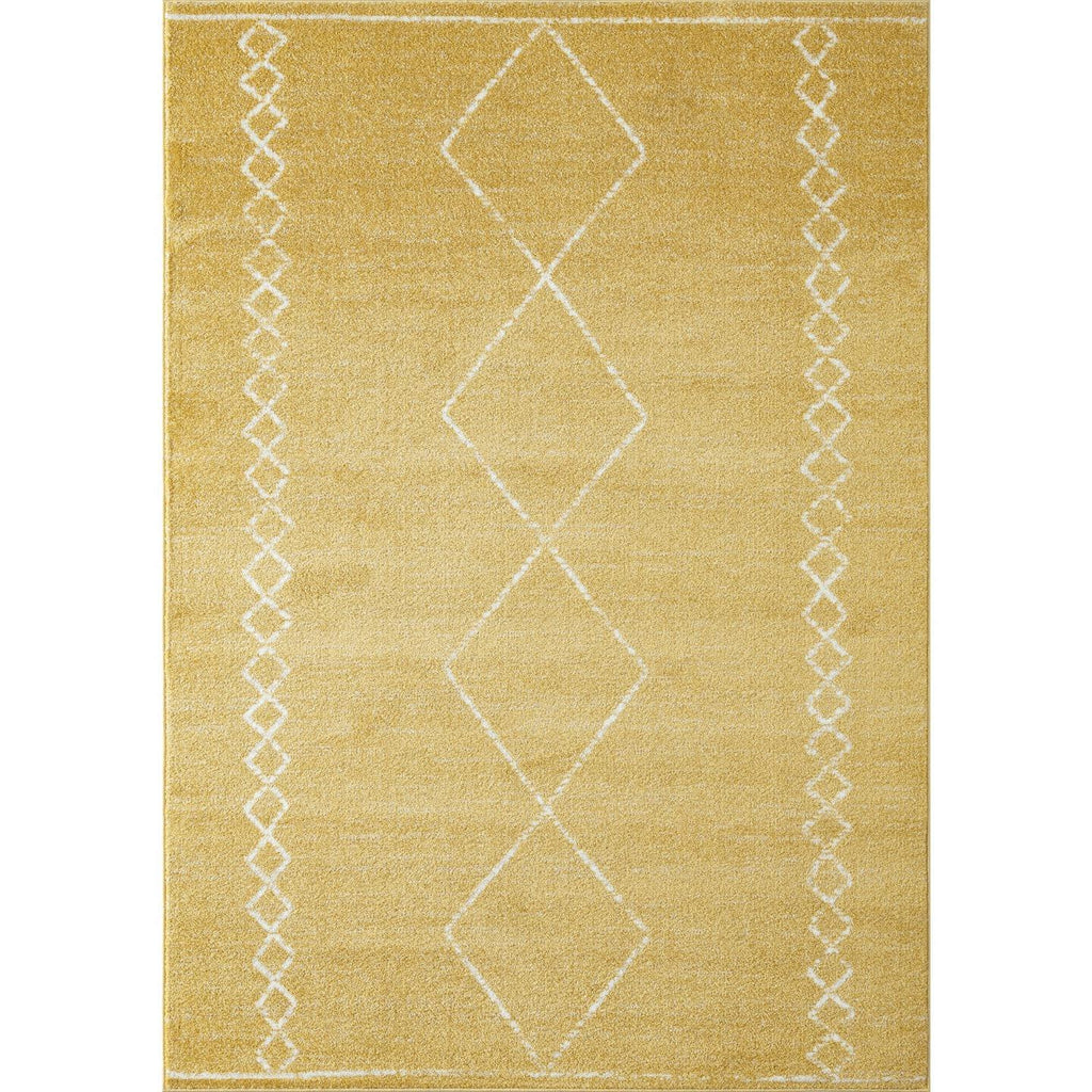 yellow-moroccan-geometric-rug