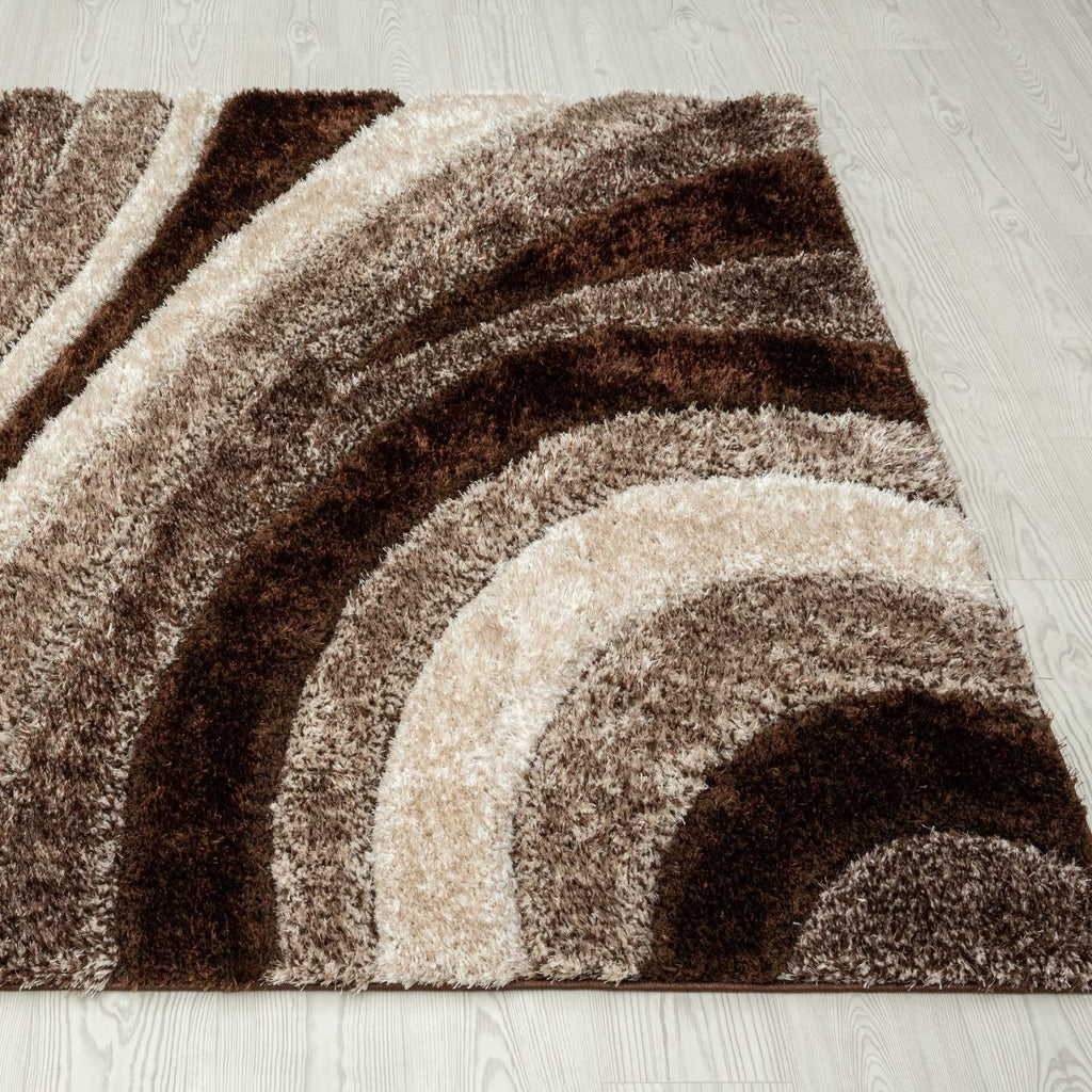 brown-geometric-shag-rug
