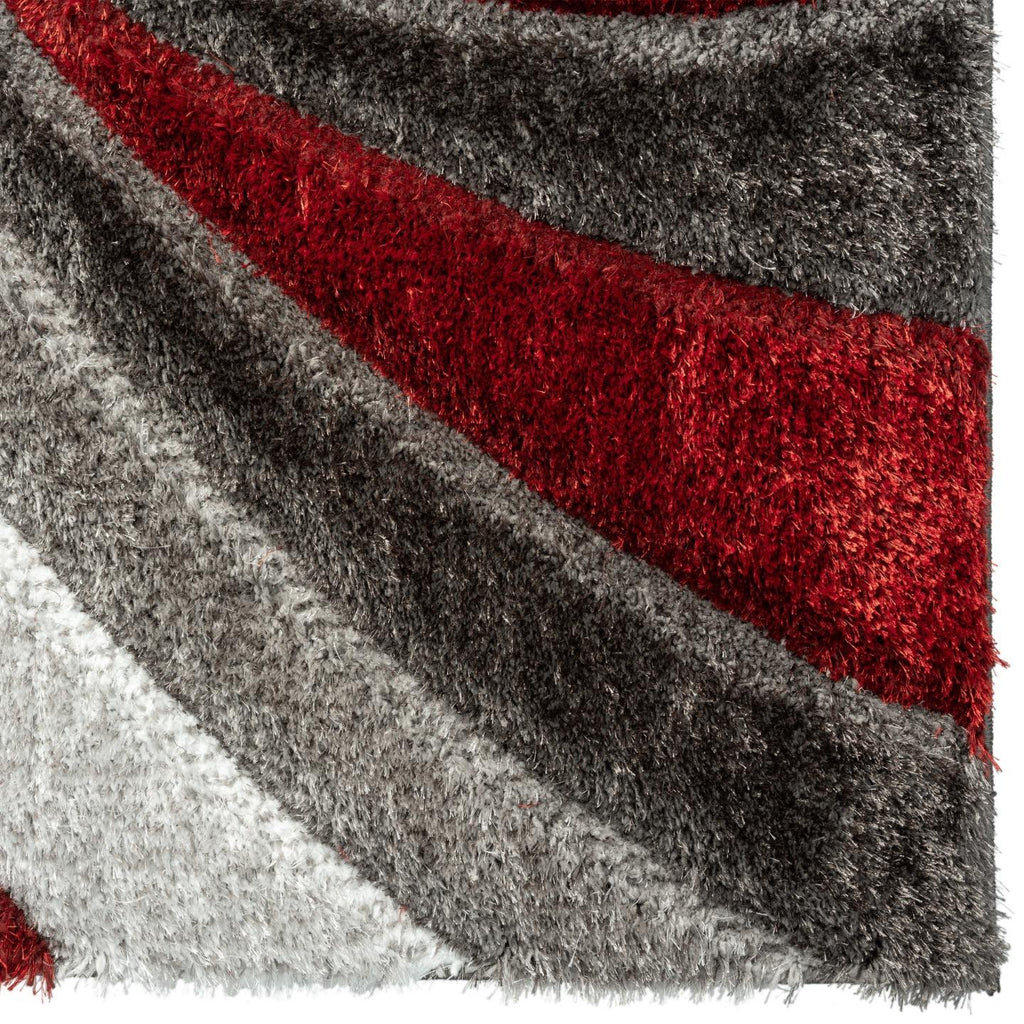 red-geometric-shag-rug