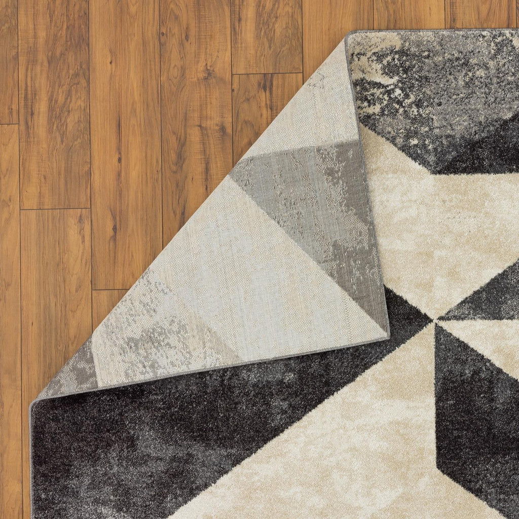 Geometric Abstract Area Rug - Modern Area Rugs by Luxe Weavers®