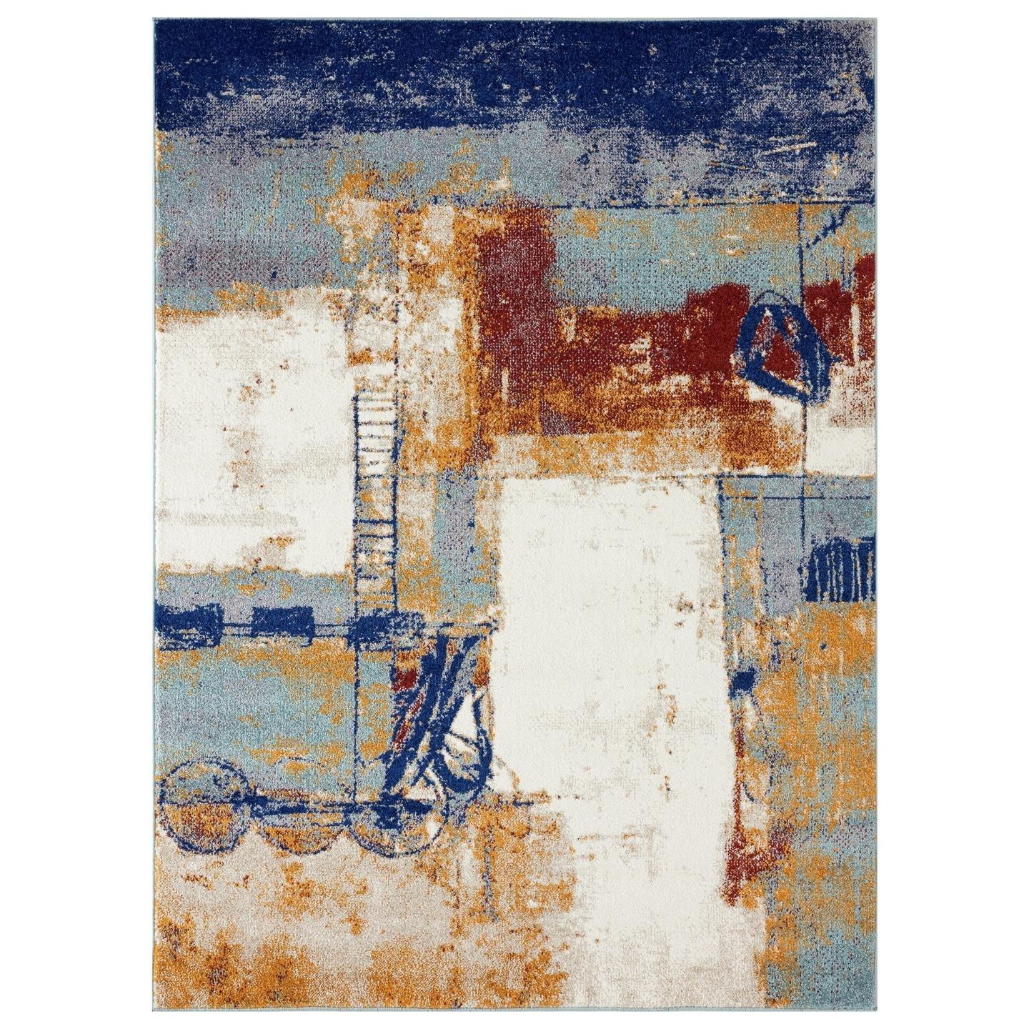 Area Rugs Abstract Design Abstract Area Rug | Luxe Weavers | Modern Area Rug