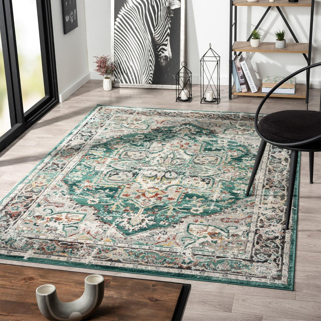 green-Moroccan-oriental-living-room-area-rug