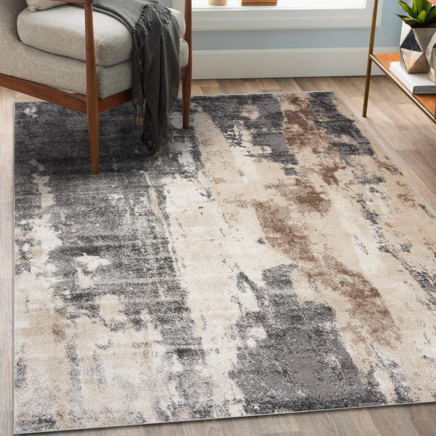 Lagos 7681 Abstract Area Rug, Luxe Weavers