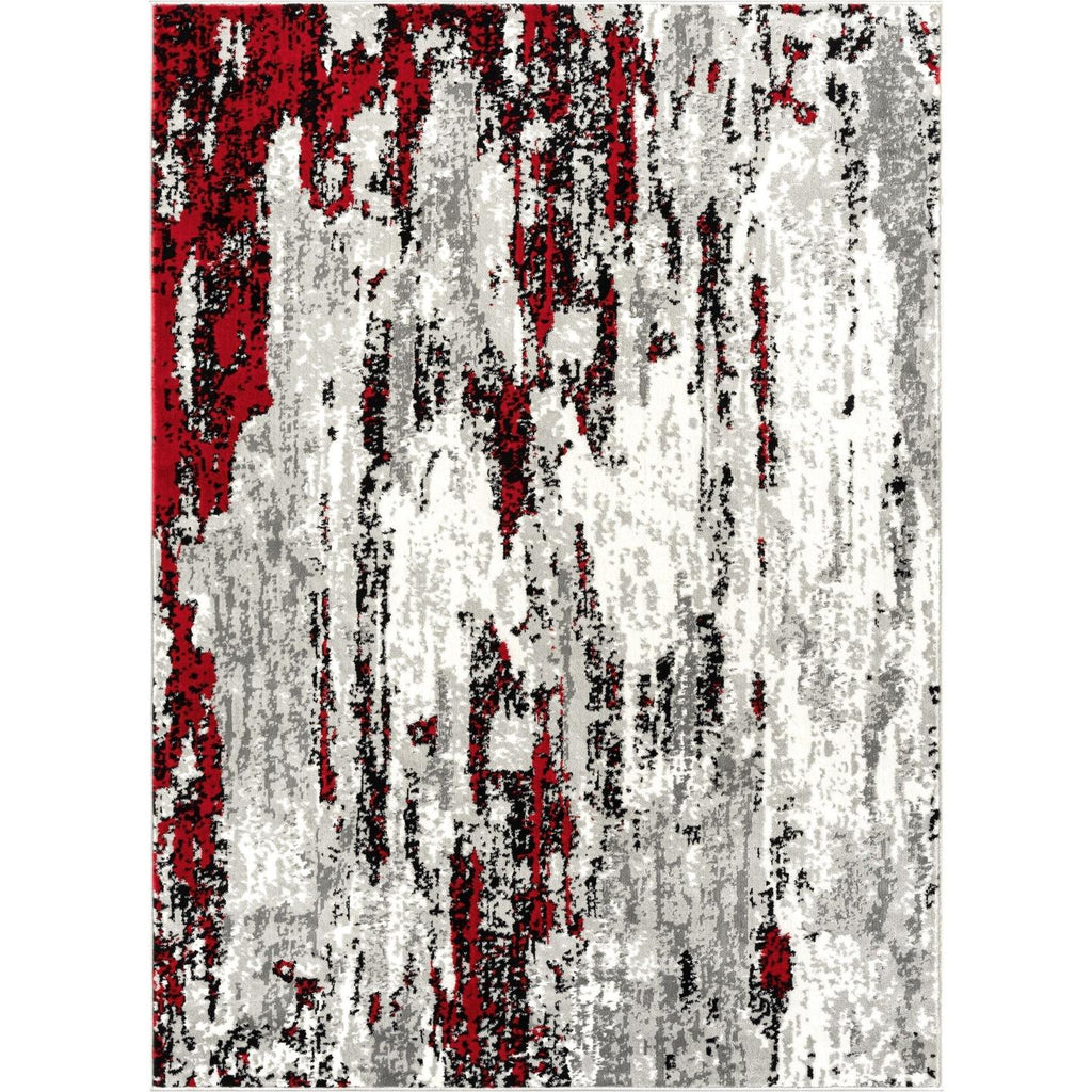 red-abstract-rug