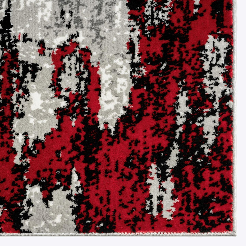 red-abstract-rug