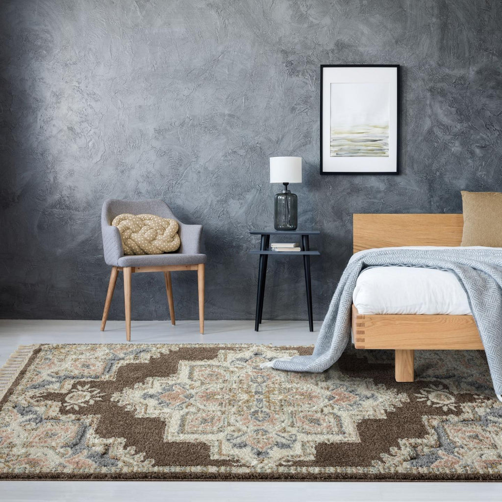 brown-bedroom-oriental-rug