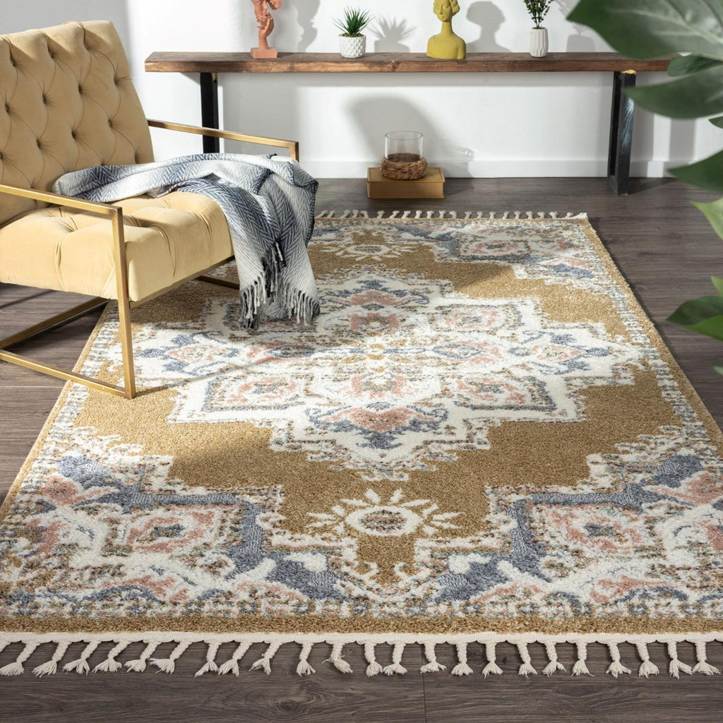 yellow-living-room-oriental-rug