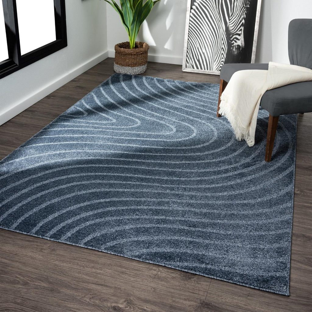 blue-living-room-geometric-rug
