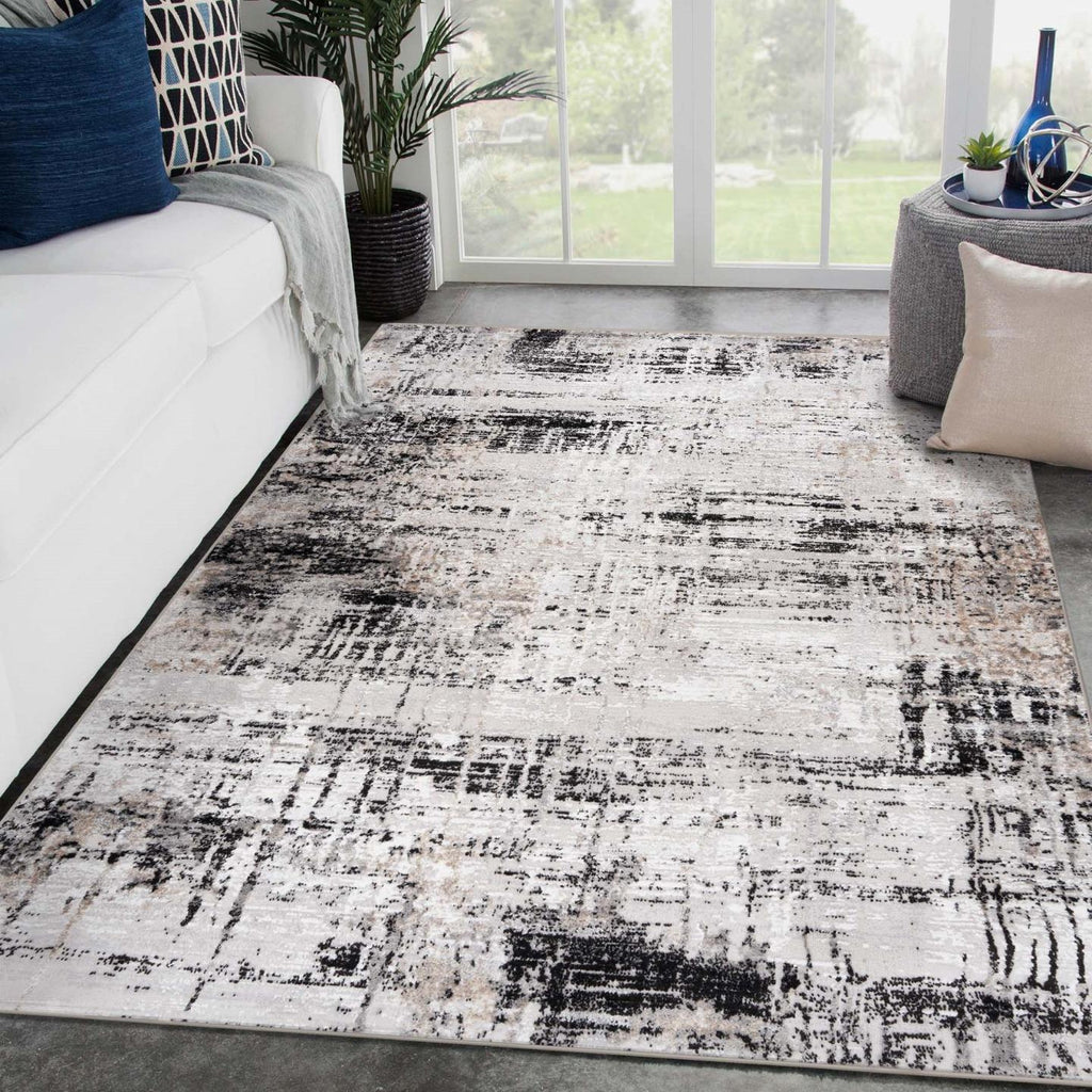 gray-living-room-abstract-rug