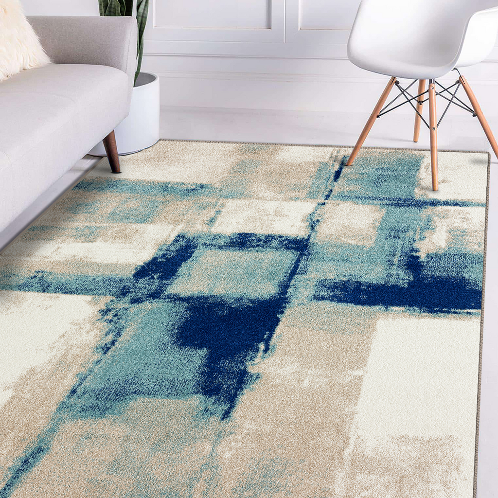 Ivory-family-room-abstract-rug