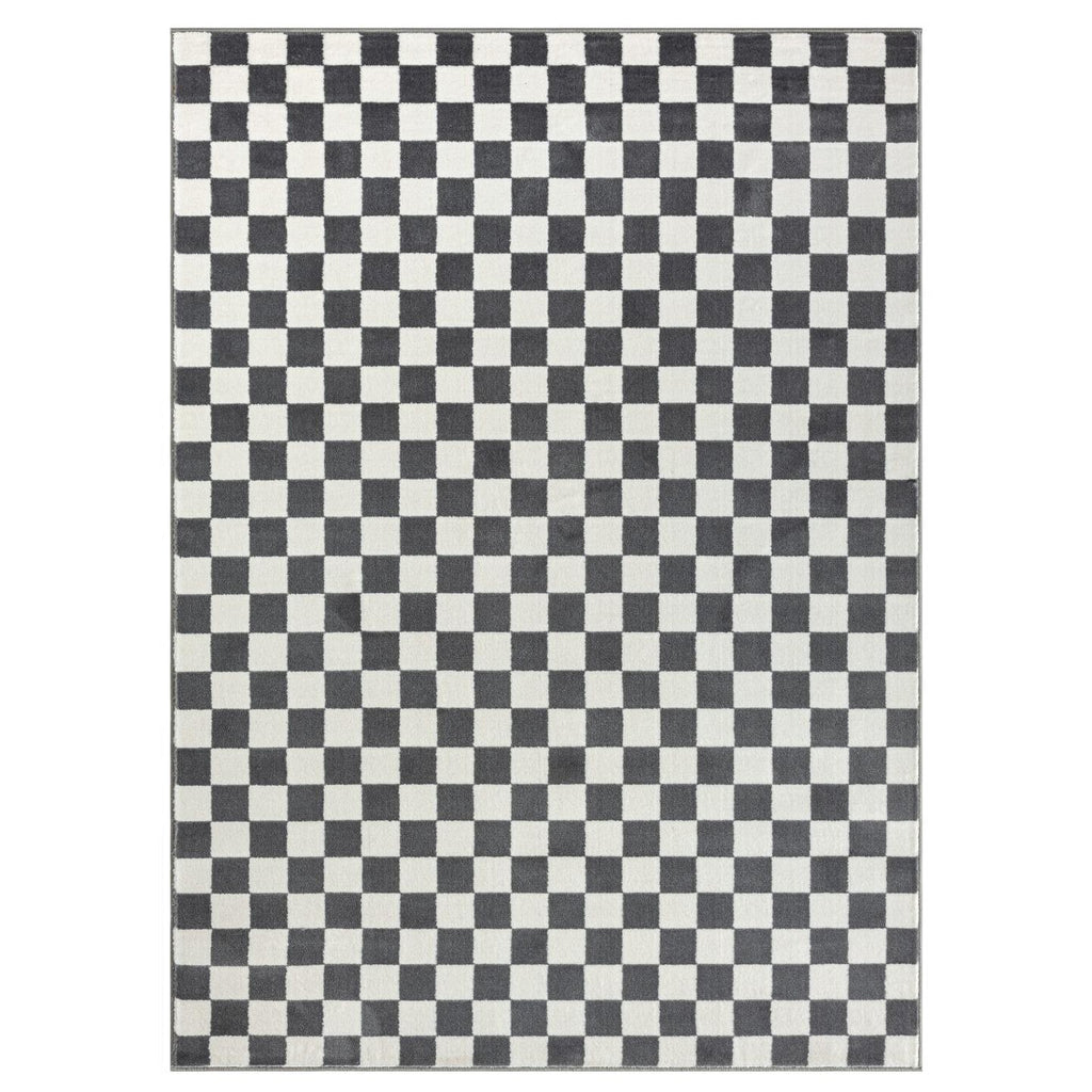 Luxe Weavers Checkered Geometric Area Rug - Modern Area Rugs by Luxe Weavers®