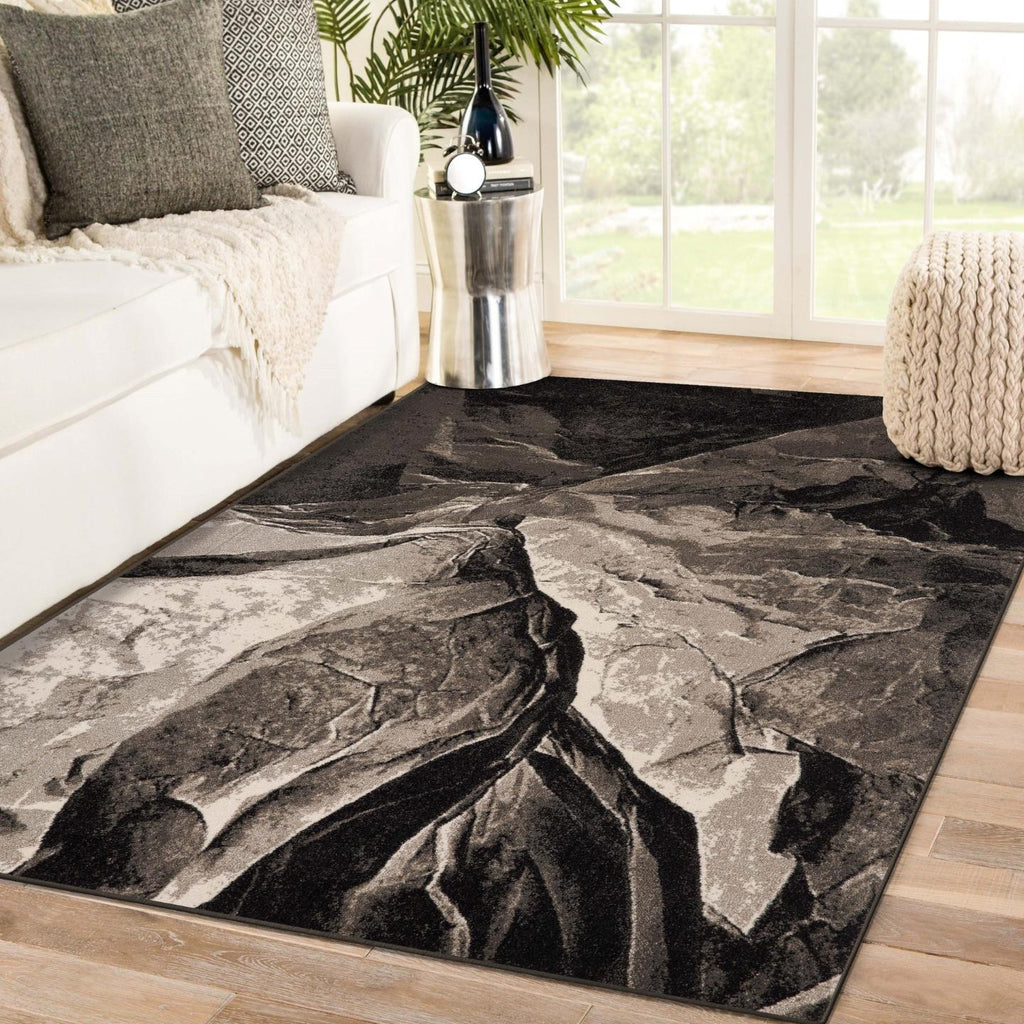 abstract-granite-gray-living-room-rug